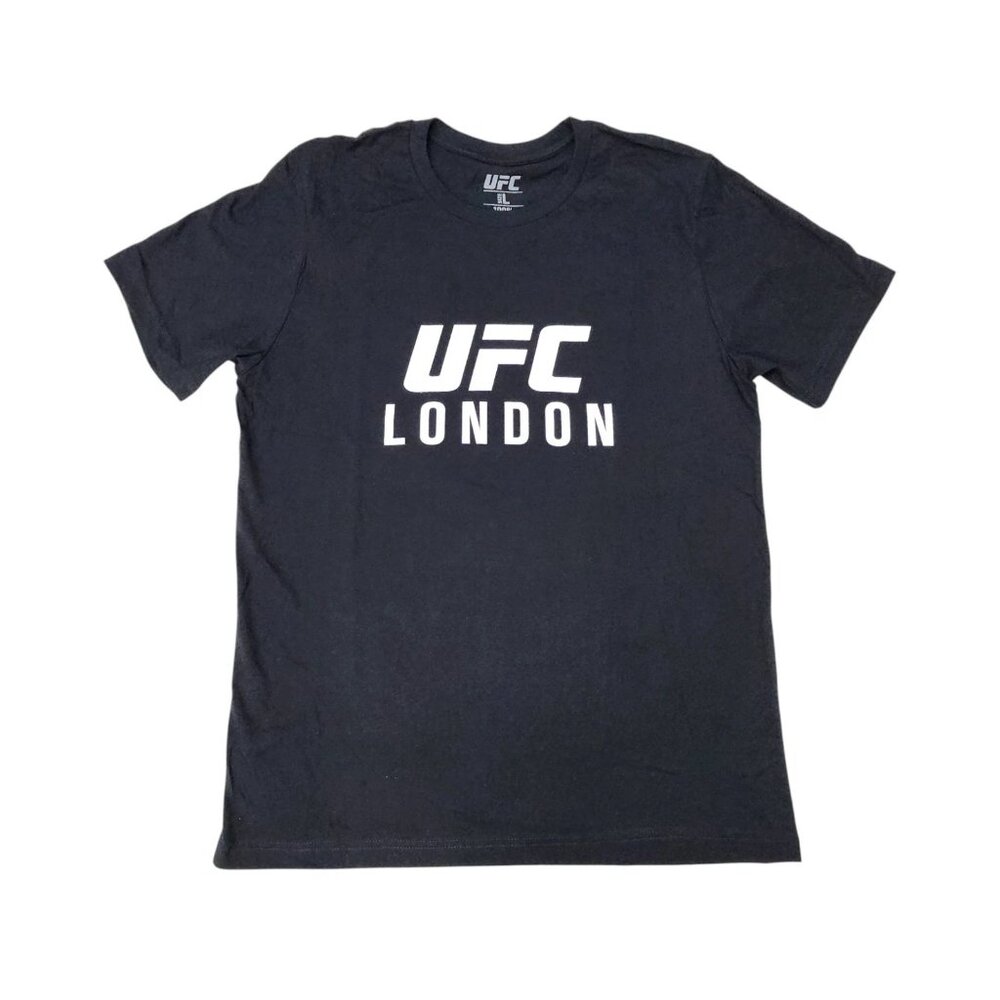 UFC Fight Night London Volkov vs. Aspinall Tee Black T-Shirt Size XXL - New